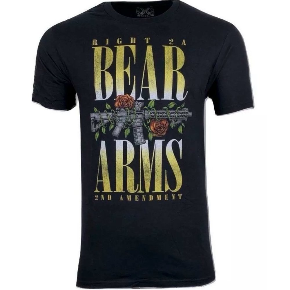 HOWITZER Clothing Men's T-Shirt S/S BEAR ARMS Tee